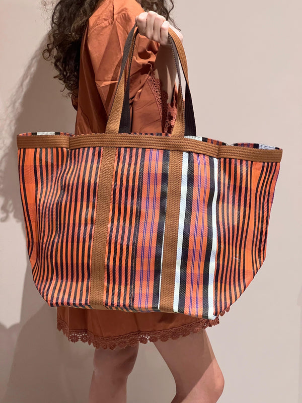 BORSA RIGATA GRANDE
