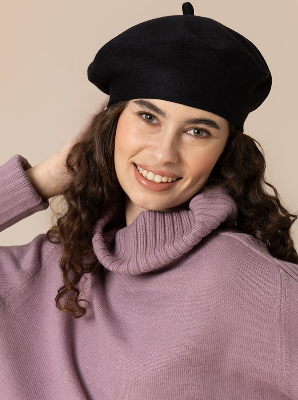 CAPPELLO BASCO IN 3 colori