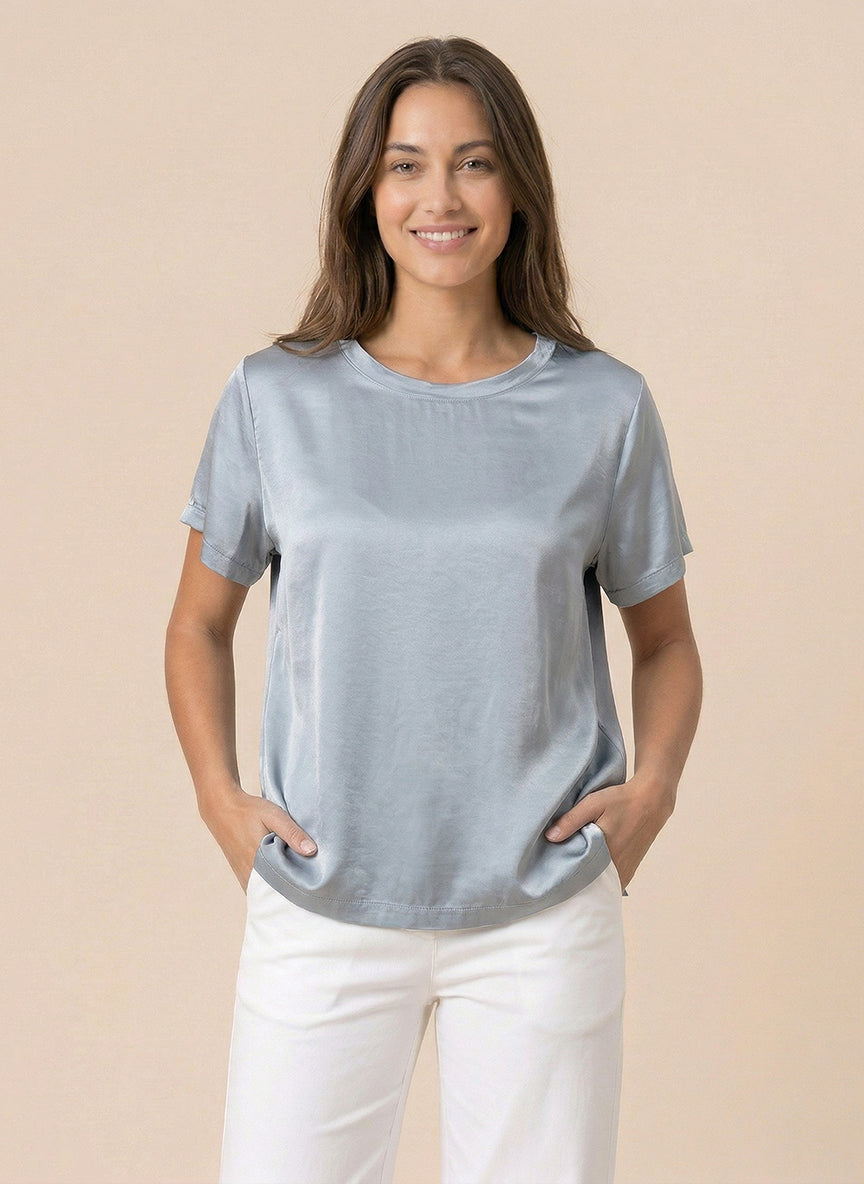 BLUSA FLUIDA IN 6 COLORI