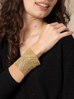 BRACCIALE MORBIDO GRANDE ORO