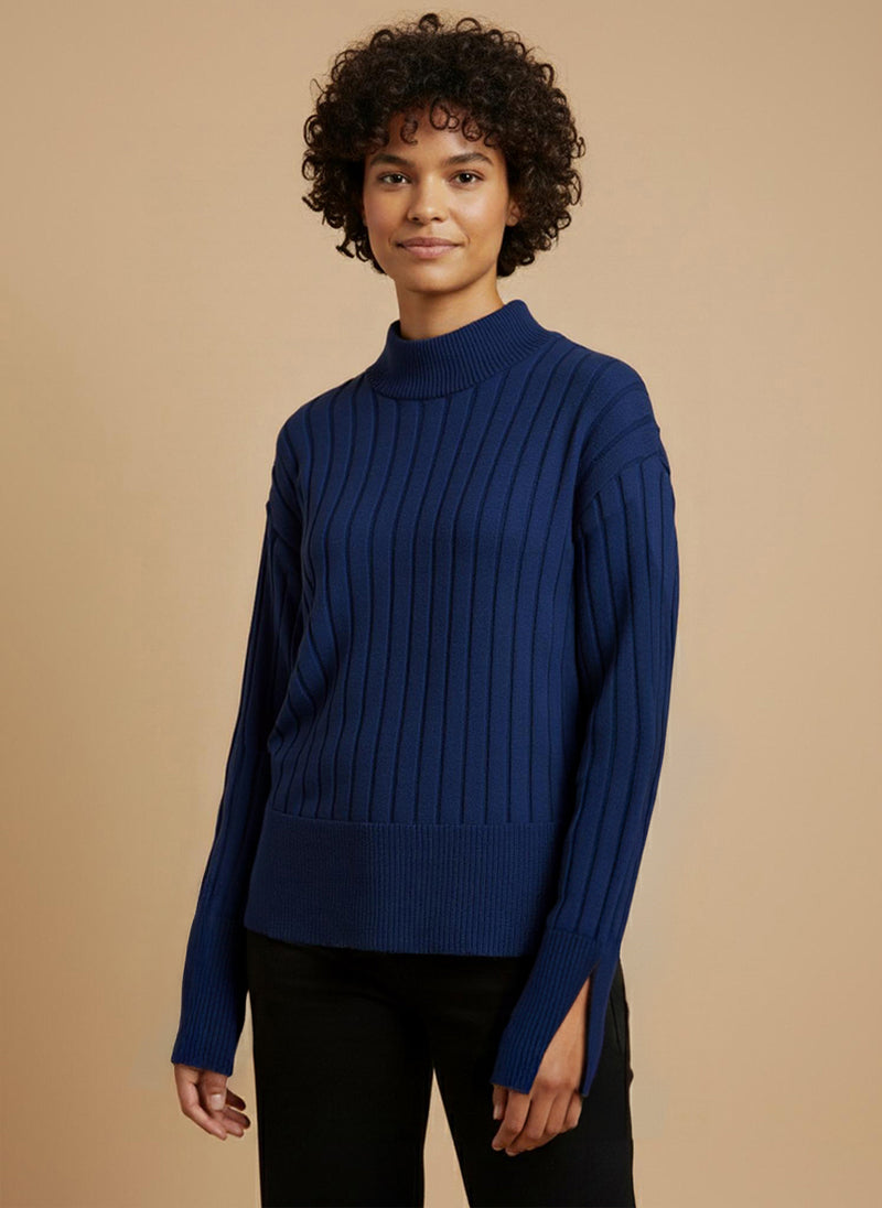 MAGLIA IN MERINO EXTRAFINE  IN 2 COLORI