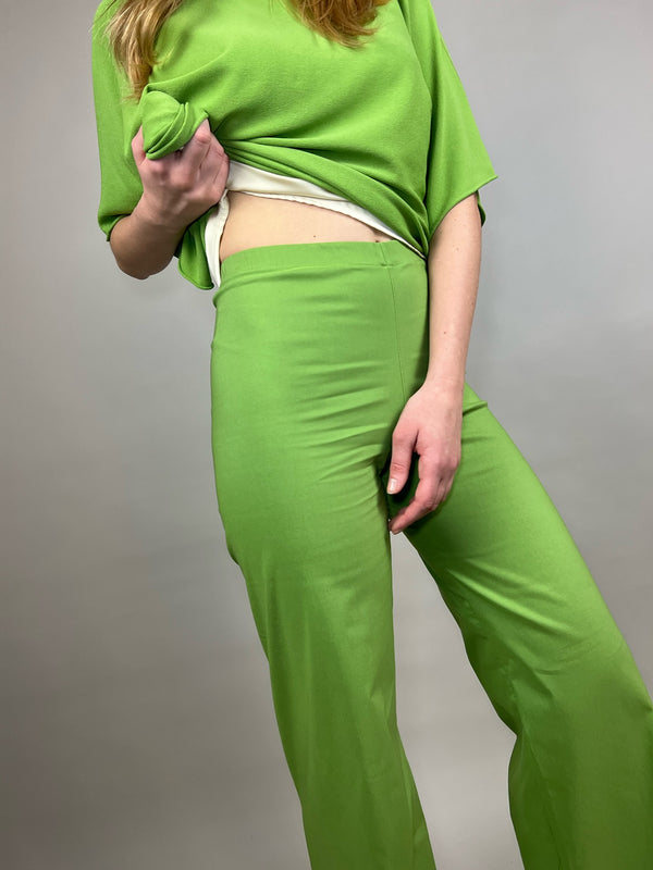 PANTALONI ARIANNA KIWI