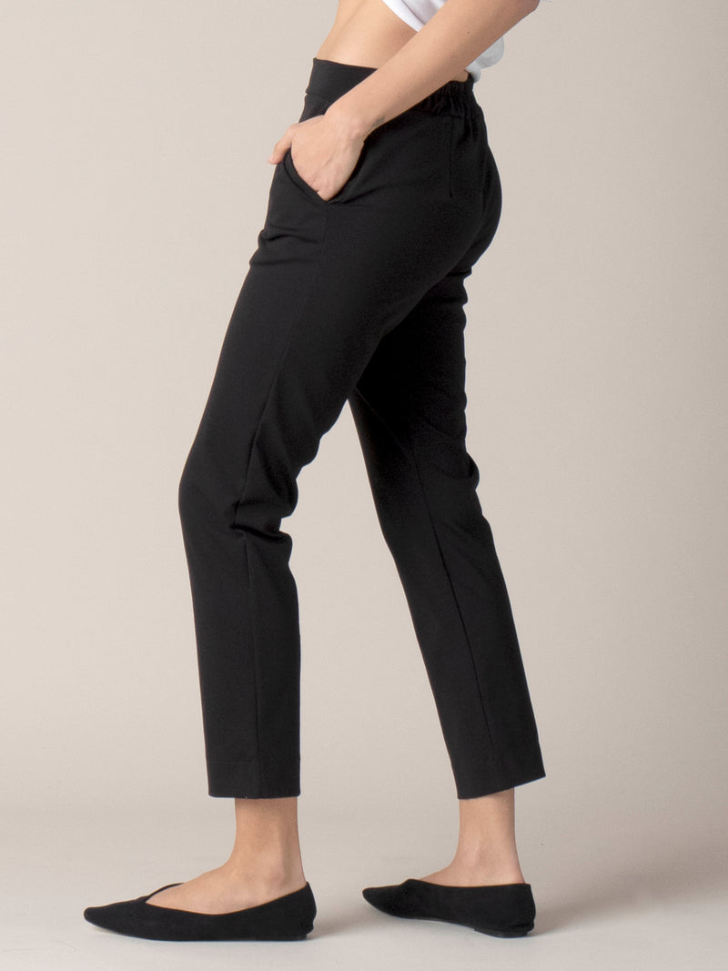 PANTALONI SUSY STRETTO COTONE STRETCH in 3 colori