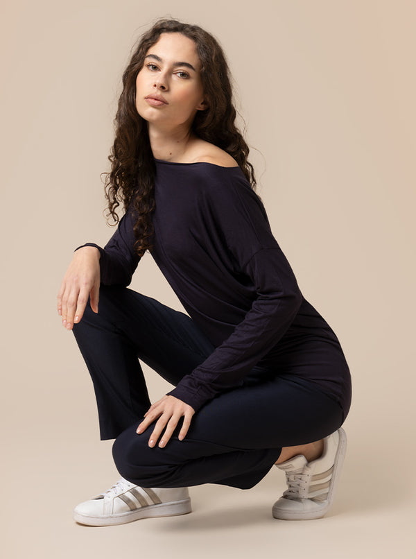 PANTALONI VIOLETTA IN 2 COLORI