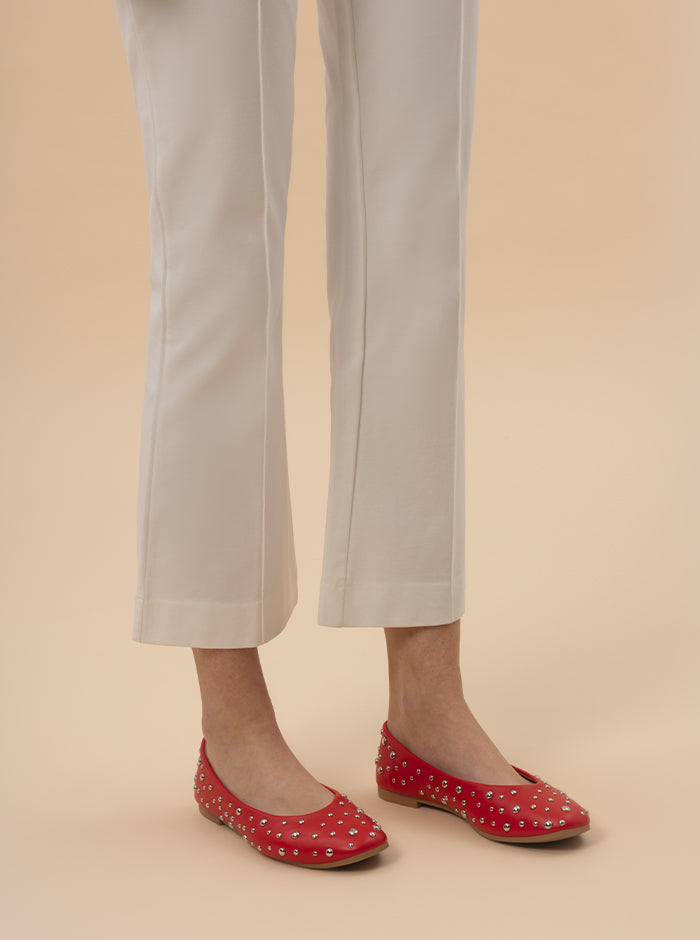 BALLERINE CON BORCHIE IN 3 COLORI