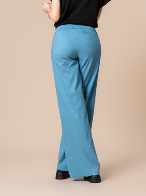 PANTALONE SUSY LARGO AZZURRO INTENSO