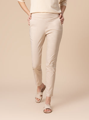 PANTALONI SUSY STRETTO BEIGE