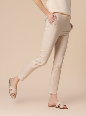 PANTALONI SUSY STRETTO BEIGE