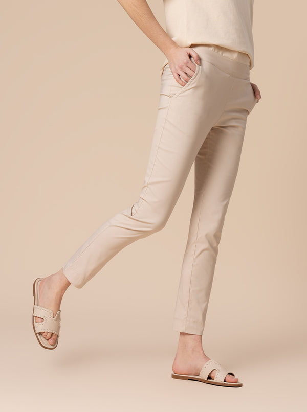 PANTALONI SUSY STRETTO BEIGE