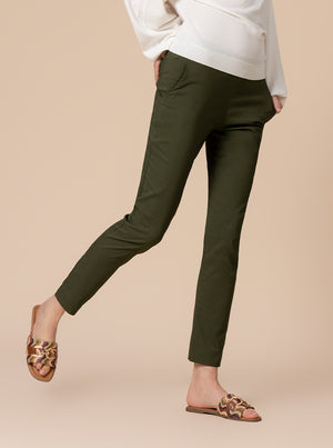 PANTALONI SUSY STRETTO ARMY