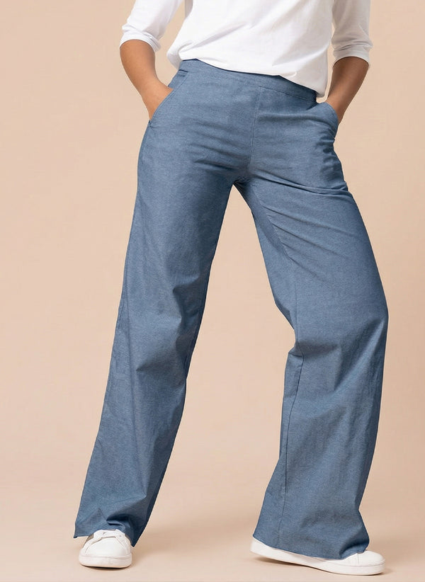 PANTALONE SUSY LARGO IN 4 COLORI