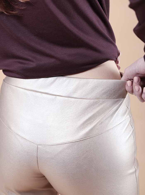 PANTALONE PIERA ECO PELLE IN 2 COLORI