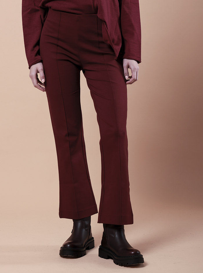 STIVALETTO SIMIL PELLE BORDEAUX