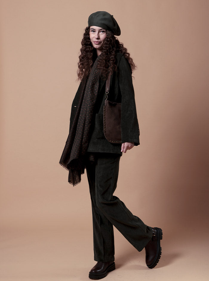 STOLA FANTASIA DISEGNO CRAVATTA IN 2 COLORI