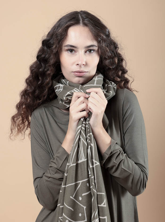 STOLA FANTASIA IN 3 COLORI