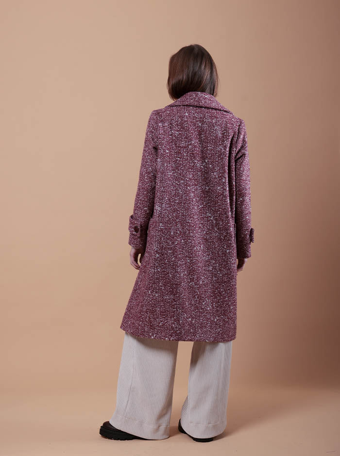 CAPPOTTO DOPPIOPETTO BORDEAUX