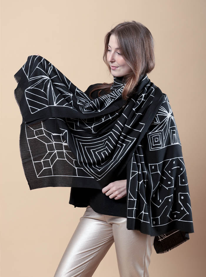 STOLA FANTASIA IN 3 COLORI