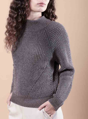 MAGLIA IN LUREX IN 3 COLORI