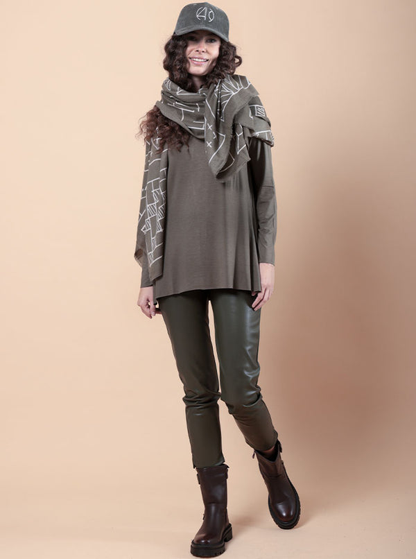 PANTALONE PIERA ECO PELLE IN 2 COLORI