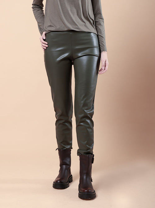 PANTALONE PIERA ECO PELLE IN 2 COLORI