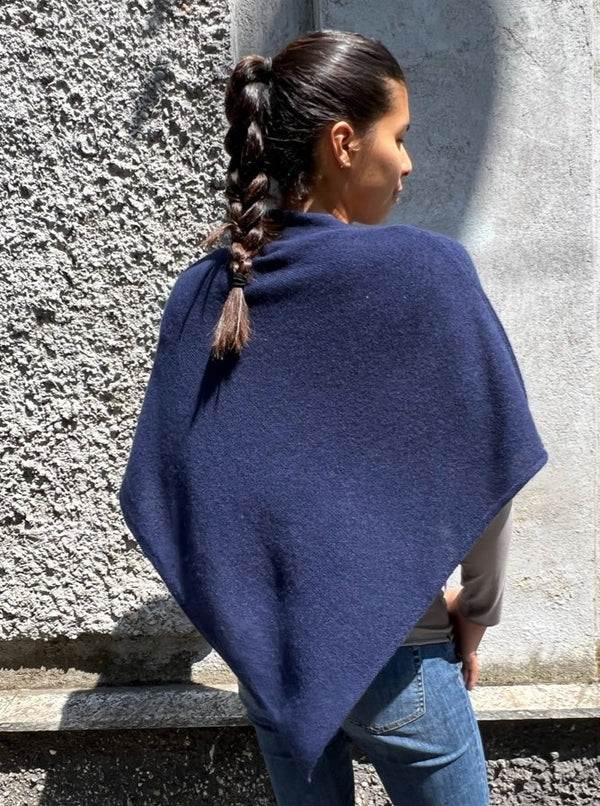 PONCHO BABY 100% CASHMERE IN 3 COLORI