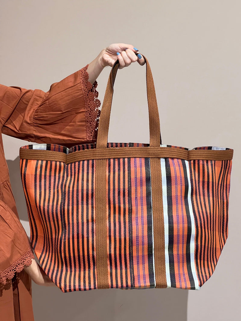 BORSA RIGATA GRANDE