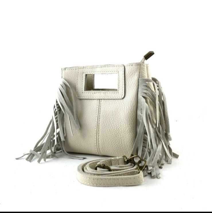 POCHETTE MINI CON FRANGE IN 3 COLORI