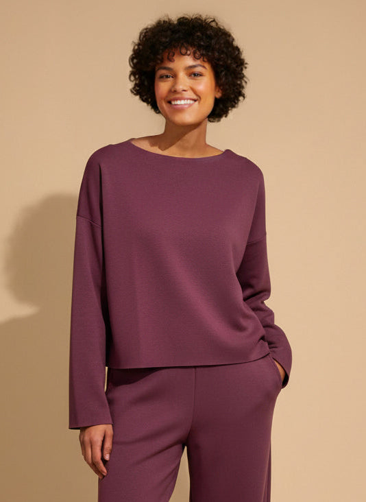 FELPA/MAGLIA CECILIA IN MODAL IN 3 COLORI