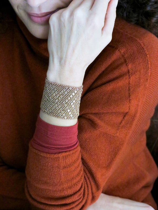 BRACCIALE MORBIDO GRANDE ROSA