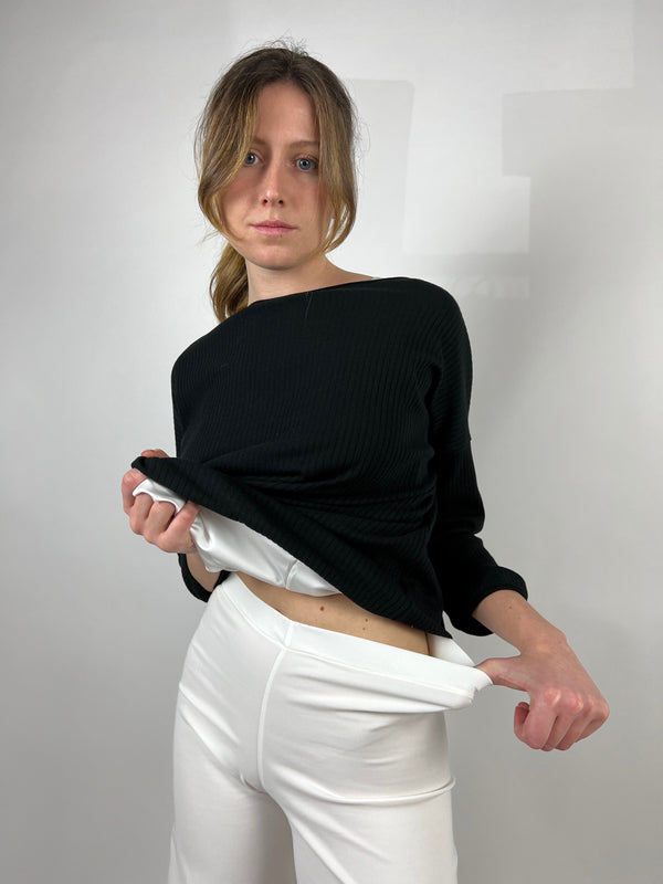 PANTALONI ARIANNA LATTE
