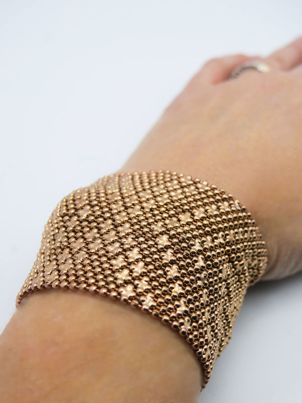 BRACCIALE MORBIDO GRANDE ROSA