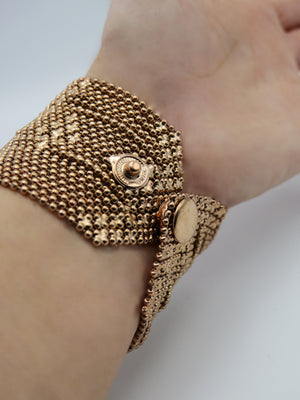 BRACCIALE MORBIDO GRANDE ROSA