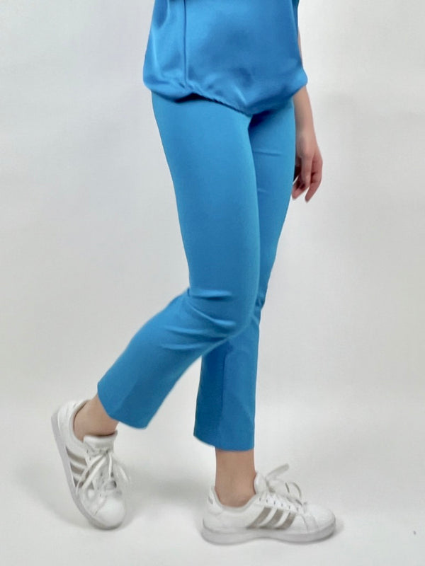 PANTALONI VIOLETTA TURCHESE