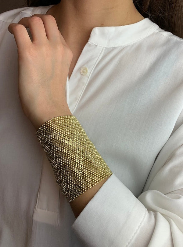 BRACCIALE MORBIDO GRANDE ORO