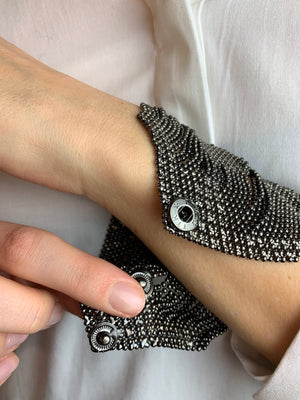 BRACCIALE MORBIDO GRANDE ANTRACITE