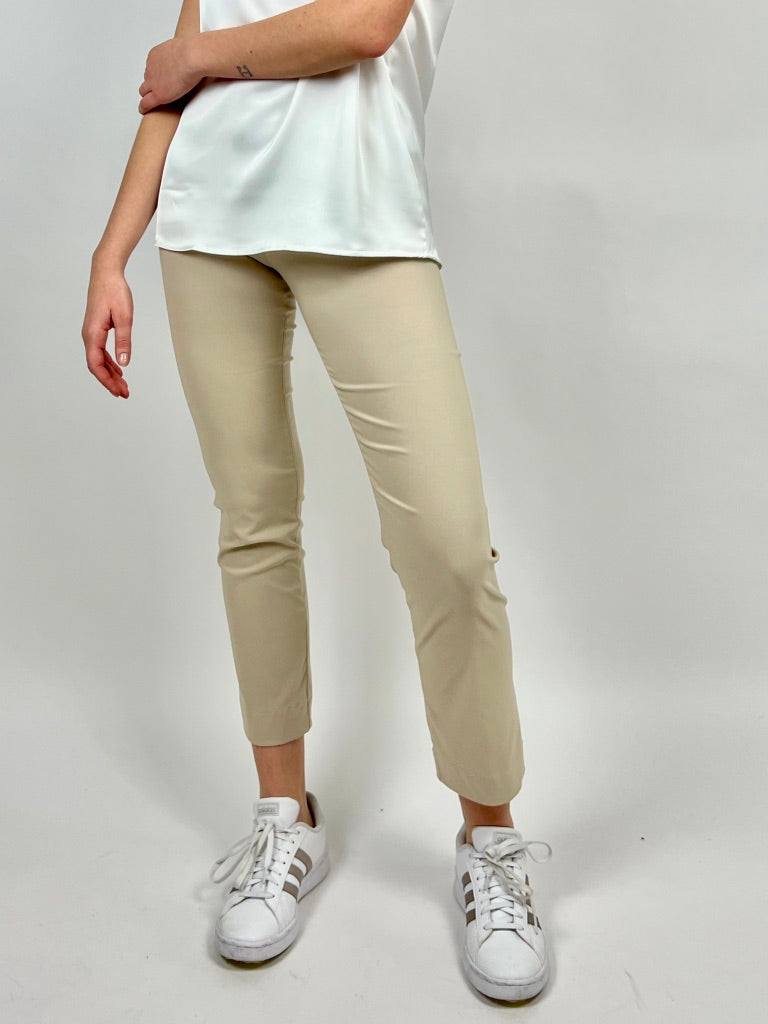 PANTALONI VIOLETTA BEIGE